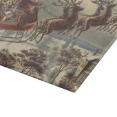 Weihnachten, Viktorianischer Weihnachtsmann im Sle Schneidebrett (Ecke)