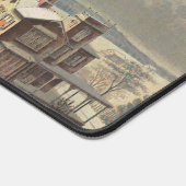 Weihnachten, Viktorianischer Weihnachtsmann im Sle Schreibtischunterlage (Ecke)