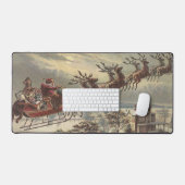 Weihnachten, Viktorianischer Weihnachtsmann im Sle Schreibtischunterlage (Tastatur & Maus)