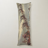 Weihnachten, Viktorianischer Weihnachtsmann im Sle Seitenschläferkissen (Rückseite (Vertikal))