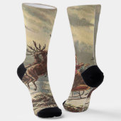 Weihnachten, Viktorianischer Weihnachtsmann im Sle Socken (Gewinkelt)