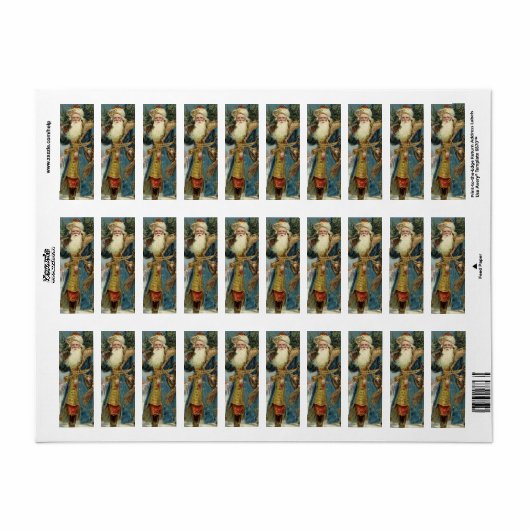 Weihnachten, Viktorianischer Weihnachtsmann mit Ba (Vorne)