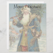 Weihnachten, Viktorianischer Weihnachtsmann mit Ba (Vorne/Hinten)