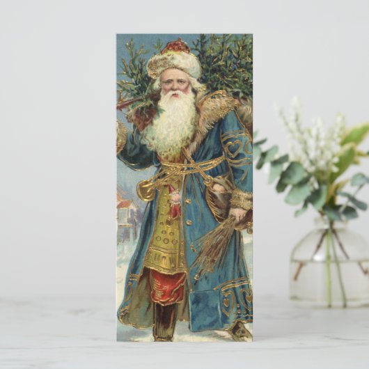 Weihnachten, Viktorianischer Weihnachtsmann mit Ba (Stehend Vorderseite)