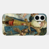 Weihnachten, Viktorianischer Weihnachtsmann mit Ba Case-Mate iPhone Hülle (Rückseite (Horizontal))