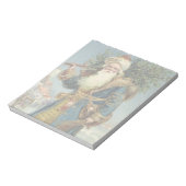 Weihnachten, Viktorianischer Weihnachtsmann mit Ba Notizblock (Rotiert)