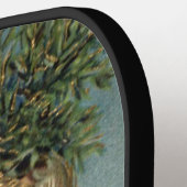 Weihnachten, Viktorianischer Weihnachtsmann mit Ba Pickleball Schläger (Linke Seite)