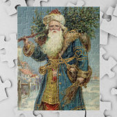 Weihnachten, Viktorianischer Weihnachtsmann mit Ba Puzzle
