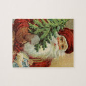 Weihnachten, Viktorianischer Weihnachtsmann mit Ba Puzzle (Horizontal)