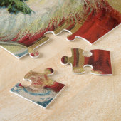 Weihnachten, Viktorianischer Weihnachtsmann mit Ba Puzzle (Seite)