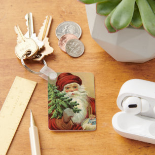 Weihnachten, Viktorianischer Weihnachtsmann mit Ba Schlüsselanhänger