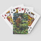 Weihnachten, Viktorianischer Weihnachtsmann mit Ba Spielkarten (Rückseite)