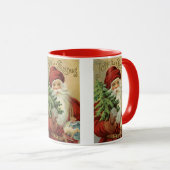 Weihnachten, Viktorianischer Weihnachtsmann mit Ba Tasse (VorderseiteRechts)