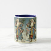 Weihnachten, Viktorianischer Weihnachtsmann mit Ba Tasse (Zentrum)