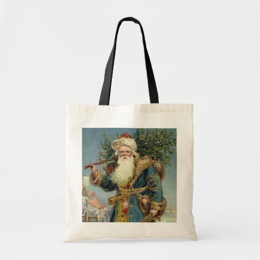 Weihnachten, Viktorianischer Weihnachtsmann mit Ba Tragetasche (Vorne)