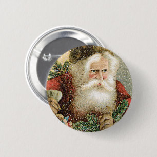 Weihnachten, Viktorianischer Weihnachtsmann mit Pi Button