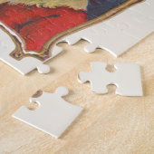 Weihnachten, Viktorianischer Weihnachtsmann mit Pi Puzzle (Seite)