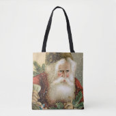 Weihnachten, Viktorianischer Weihnachtsmann mit Pi Tasche (Vorderseite)