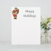 Weihnachten, Viktorianischer Weihnachtsmann mit Sp (Stehend Vorderseite)