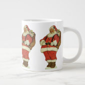 Weihnachten, Viktorianischer Weihnachtsmann mit Sp Jumbo-Tasse (Rechts)