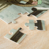 Weihnachten, Viktorianischer Weihnachtsmann mit Sp Puzzle (Seite)