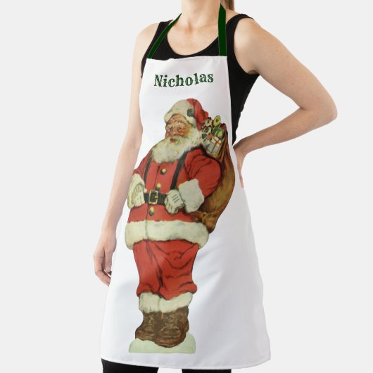 Weihnachten, Viktorianischer Weihnachtsmann mit Sp Schürze (InSitu)