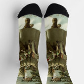 Weihnachten, Viktorianischer Weihnachtsmann mit Sp Socken (Oben)