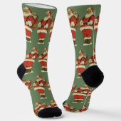 Weihnachten, Viktorianischer Weihnachtsmann mit Sp Socken (Gewinkelt)