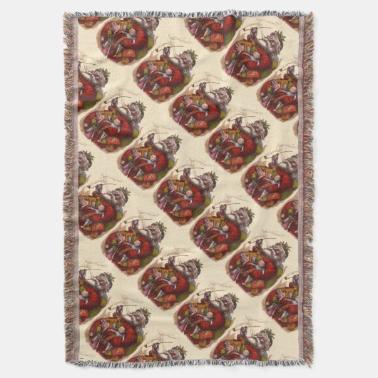 Weihnachten, Viktorianischer Weihnachtsmann Pipe T Decke (Vorderseite Vertikal)