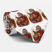 Weihnachten, Viktorianischer Weihnachtsmann Pipe T Krawatte (Gerollt)