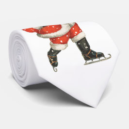 Weihnachten Viktorianischer Weihnachtsmann Skater Krawatte