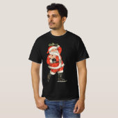 Weihnachten Viktorianischer Weihnachtsmann Skater T-Shirt (Vorne ganz)