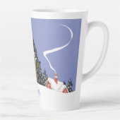 Weihnachten, Viktorianisches Paar Auf dem Weg ins Milchtasse (Rechts)