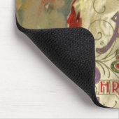 Weihnachten, Viktorianisches Weihnachtsportrait Mousepad (Ecke)
