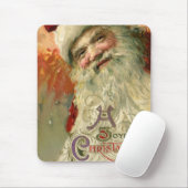 Weihnachten, Viktorianisches Weihnachtsportrait Mousepad (Mit Mouse)