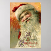 Weihnachten, Viktorianisches Weihnachtsportrait Poster (Vorne)