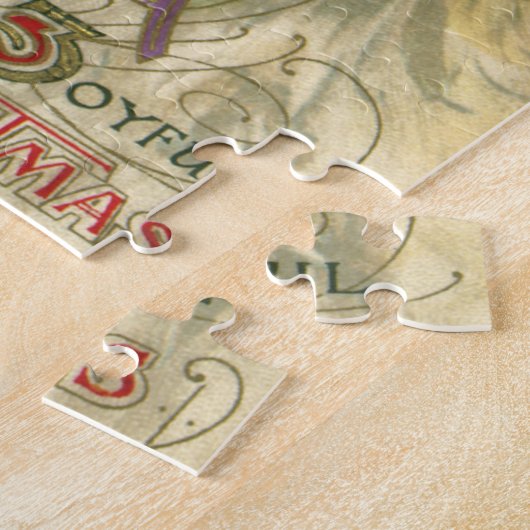 Weihnachten, Viktorianisches Weihnachtsportrait Puzzle (Seite)