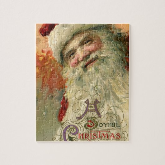 Weihnachten, Viktorianisches Weihnachtsportrait Puzzle (Vertikal)