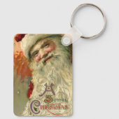 Weihnachten, Viktorianisches Weihnachtsportrait Schlüsselanhänger (Rückseite)