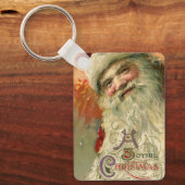 Weihnachten, Viktorianisches Weihnachtsportrait Schlüsselanhänger (Vorderseite)