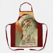 Weihnachten, Viktorianisches Weihnachtsportrait Schürze (Vorderseite)