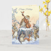 Weihnachten Vintag Molly Brett Tanztiere Karte (Gelbe Blume)