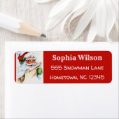 Weihnachten Vintag Retro Santa Claus Red (Insitu)