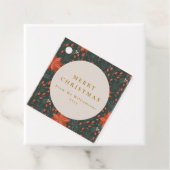 Weihnachten Vintag Roter Botanischer Garten Custom Geschenkanhänger (Beispiel)