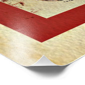 Weihnachten, Vintage Feiertage Fotodruck (Ecke)