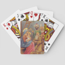 Weihnachten Vintage Krippe Jesus Illustration