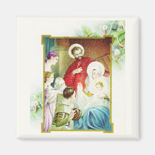 Weihnachten Vintage Magnet
