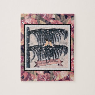 Weihnachten, Vintage Puzzle