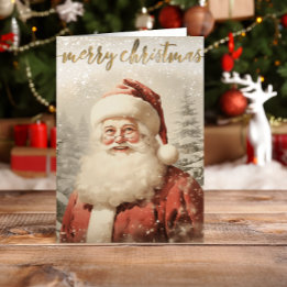 Weihnachten Vintage Santa Claus