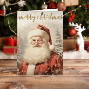 Weihnachten Vintage Santa Claus